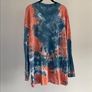 Free People Oversized Long Sleeve T Shirt
